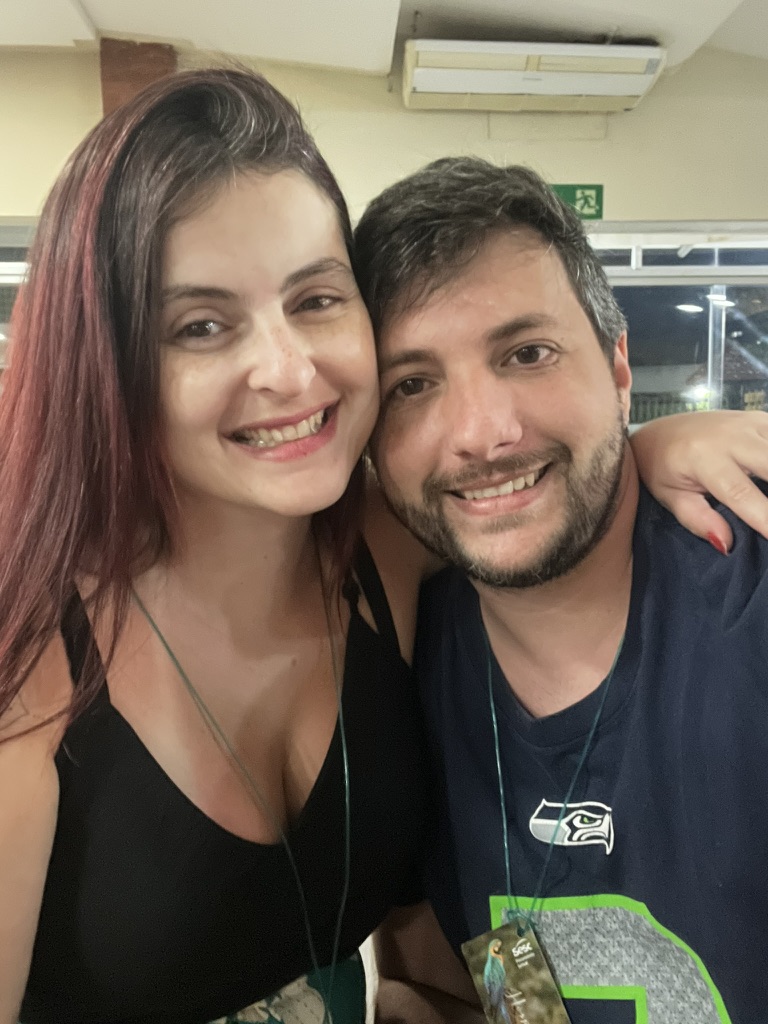 Stephanie e Bruno juntos